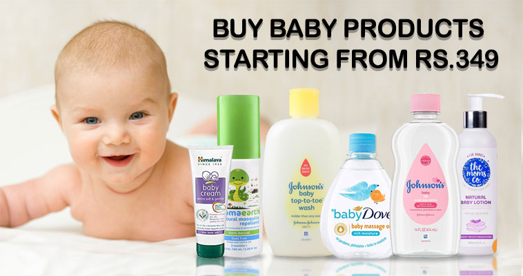 Buy Baby Products starting from Rs.349