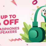 headphones and speakers
