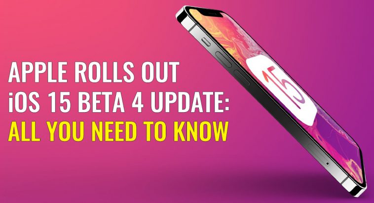 iOS 15 Beta 4