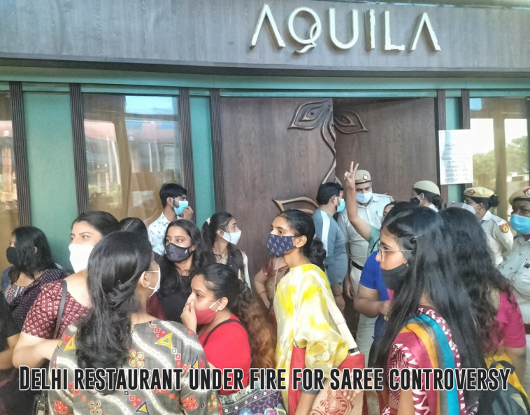 Delhi restaurant under fire