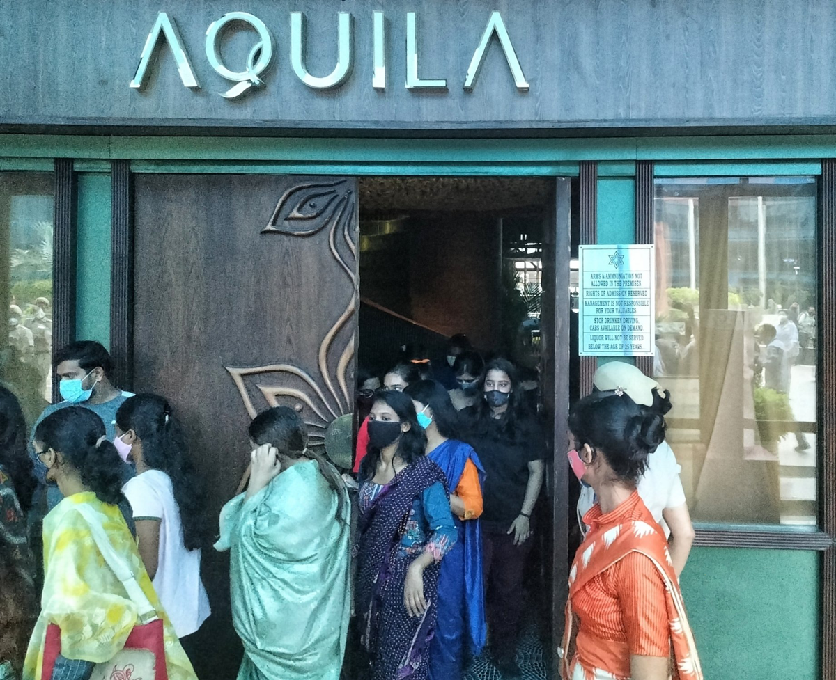Delhi restaurant under fire
