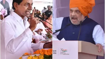 A war of words between Shah and KCR over the celebration of 'Hyderabad Liberation Day'.  10 big things