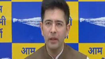 आम आदमी पार्टी ने सांसद राघव चड्ढा को बनाया गुजरात का सह-प्रभारी, पंजाब चुनावों में भी निभाई थी जिम्मेदारी