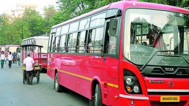 Accident |  Aapli bus hit woman constable, left home for duty, condition worrisome  Navabharat