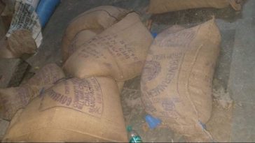 Agra: 80 thousand kg government rice found in grain trader's warehouse, used to do black marketing in Haryana