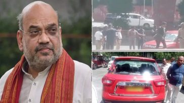 Amit Shahanchya safe mothi omission;  Tafyasmore TRS Netyanam Car Advavi Lawy