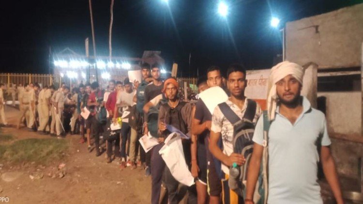 Army recruitment started in Agra: The youth of Kasganj-Lalitpur raced on the first day to become 'Agniveer'