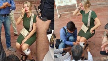 Dreaded monkeys in the Taj Mahal: Attacking a Spanish woman and biting her in the leg, the fourth incident in 10 days