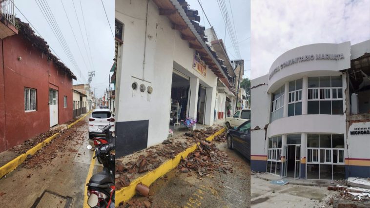 Earthquake In Mexico |  Strong earthquake in Mexico, magnitude 7.6 on Richter scale, one killed, watch Video |  Navabharat