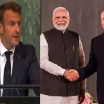 French President praised PM Modi's advice to Putin at UNGA