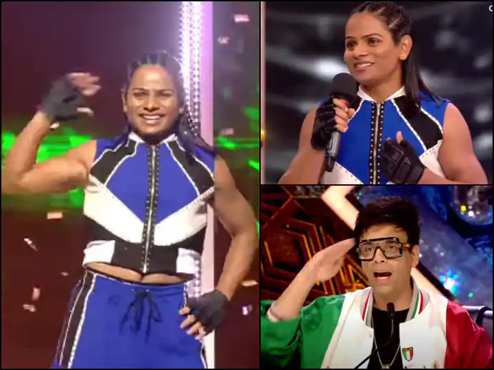Gold medalist Dutee Chand did such a tremendous dance on the stage of Jhalak, Karan Johar also did a salute