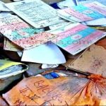 Gross negligence in the university: Marksheets and degrees are lying in the garbage of the examination department, people spitting