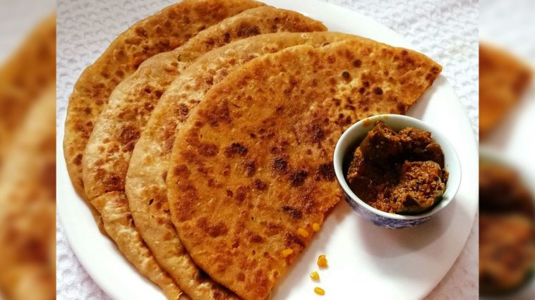 Kale Chane Ka Paratha |  This is how to make delicious black gram paratha, know the easy recipe.  Navabharat