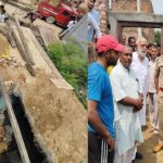 Major accident averted: The roof of the house was blown off due to explosion in Baghpat, three injured, crackers were being made illegally