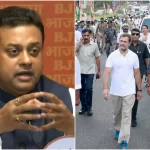 Sambit Patra taunted by tweeting the photo of India Jodo Yatra, Congress leaders retaliated like this