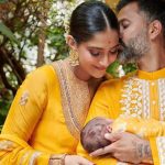 Sonam Kapoor-Anand Ahuja Baby's Name |  Sonam Kapoor-Anand Ahuja name their baby 'Vayu', share cute family photo for fans.  Navabharat