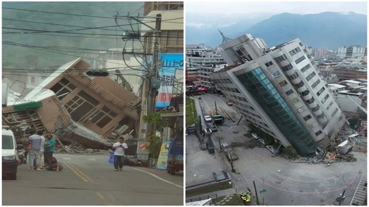Taiwan Earthquake VIDEO: Earthquake of 7.2 magnitude devastation in Taiwan 100 times in 24 hours Earth Tsunami alert