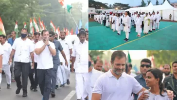 The atmosphere will change, the picture will change... Bharat Jodi Yatra started with this slogan, see pictures