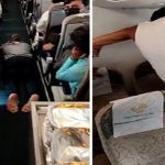 The plane suddenly became uncontrollable, the Pakistani passengers were tied to the seat and the windows were kicked to Dubai. See Photo
