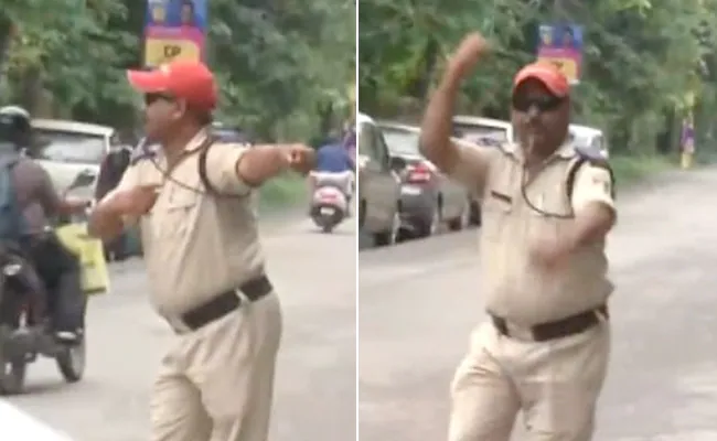 अनोखे अंदाज में ट्रैफिक कंट्रोल करता दिखा उत्‍तराखंड का यह होमगार्ड, देखें VIDEO