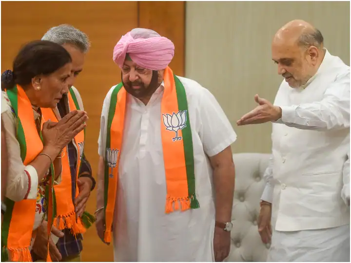 Wife not joining BJP?  What did Amarinder Singh say on this question?
